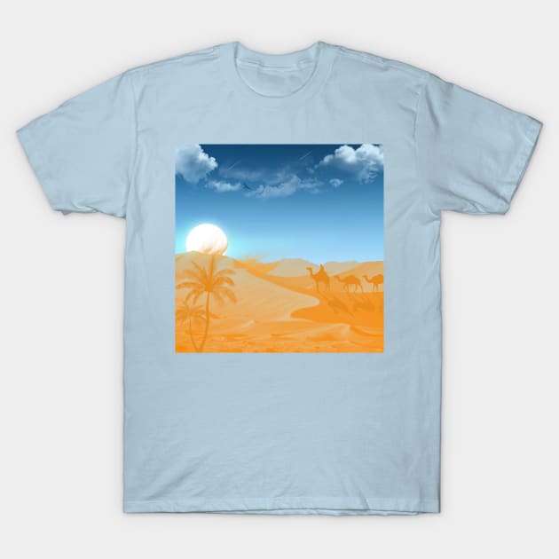 Caravan T-Shirt by Dinar Omarov